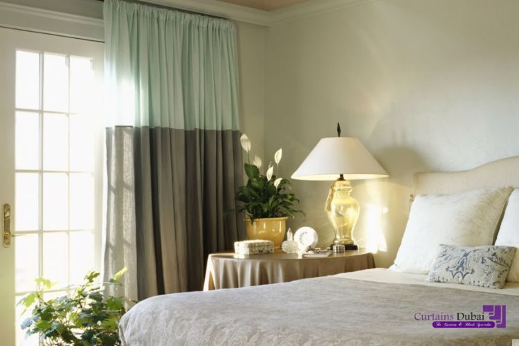 Bedroom Linen Curtains UAE
