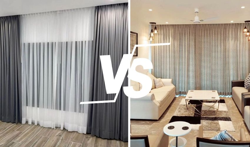 Blackout vs traditional Curtains