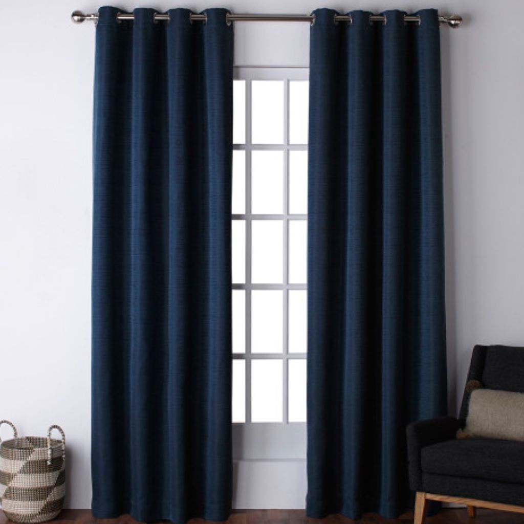 silk curtains for living room