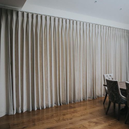 Pleat curtains