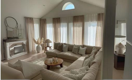 Living room curtain ideas