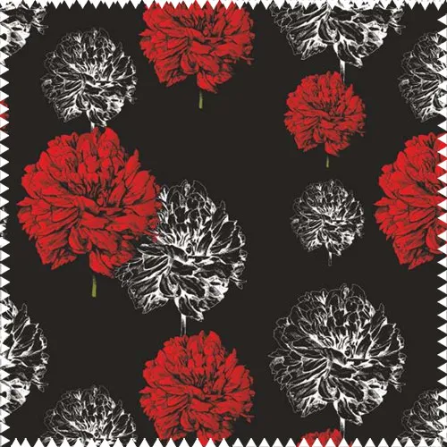 Floral Fabric Sample