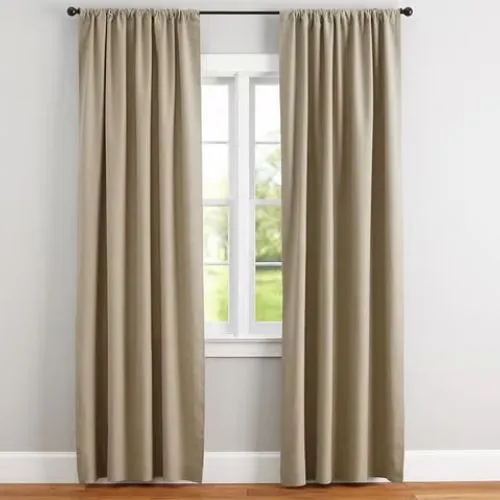 Hand-stitched Linen Drapes UAE