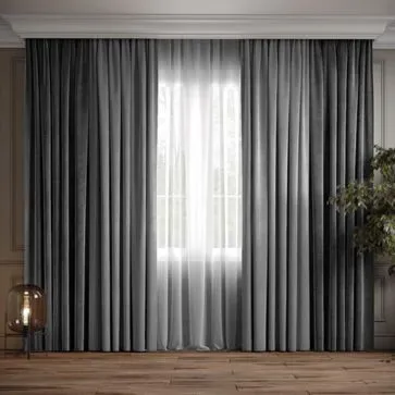 Interior Velvet Window Coverings