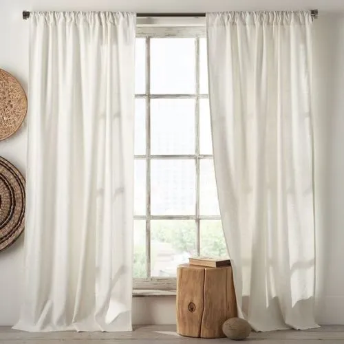 Modern Linen Window Treatments
