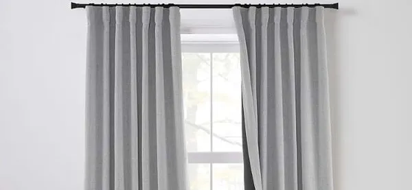 Silver Color Soundproof Curtains
