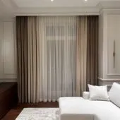 Soft Textured Velvet Drapes