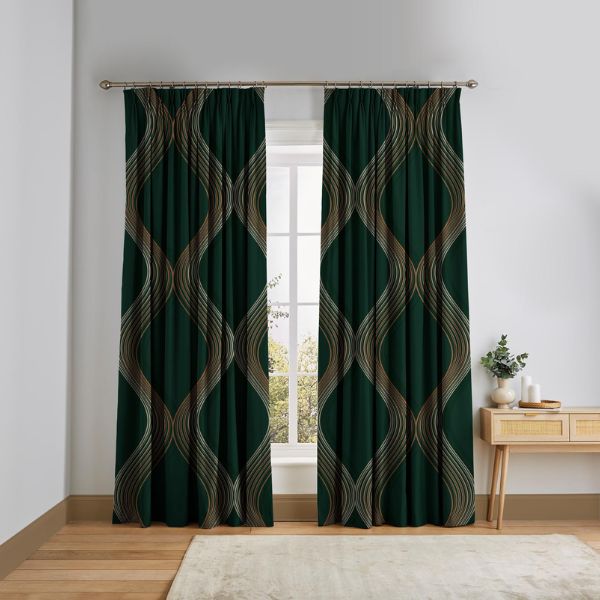 Euphoria Emerald Curtains