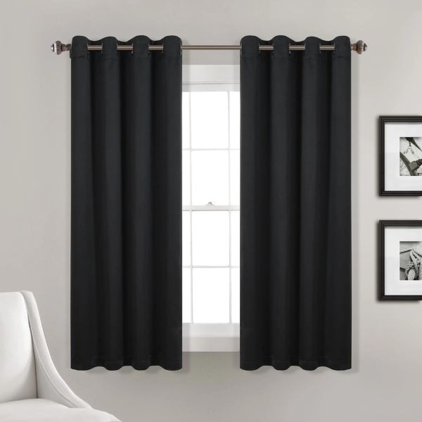 Insulated Black Curtain