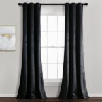 Velvet Solid Curtains