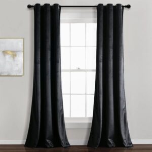 Velvet Solid Curtains