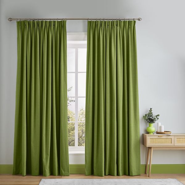 Wallace Lime Curtains
