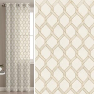 Organza-Flannel Sheer Curtain Fabric Dubai | Stylish Lightweight Curtains