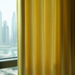 Yellow Silk Curtain