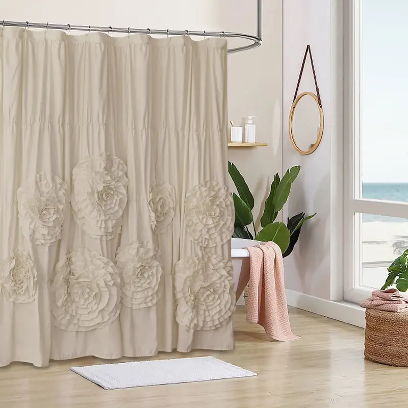 Fabric Shower Drapes