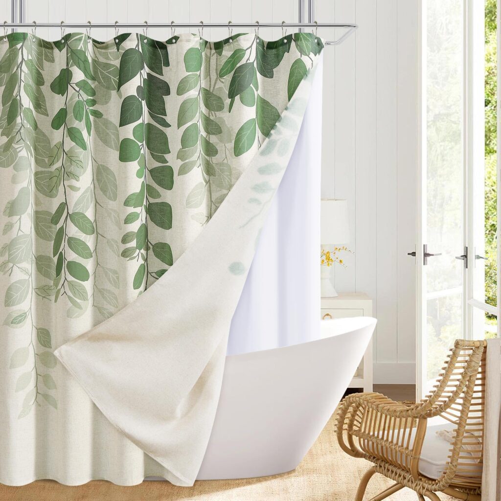 Shower Double Curtains
