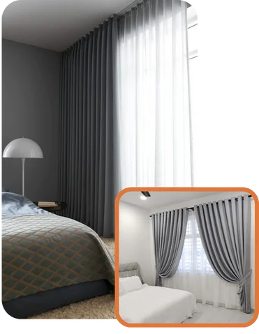 Bedroom Curtains Dubai