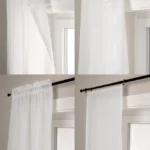 Curtain Rod Modena Black