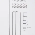 Curtain Rod Modena, Silver