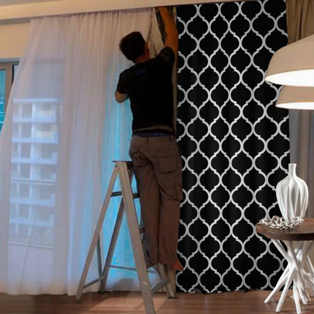 Home 162 Curtain Fixing service in Dubai