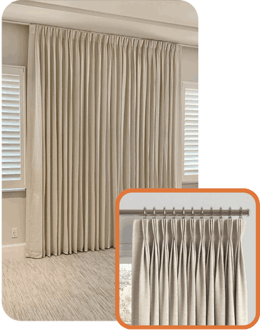 Pinch Pleat Curtains 36 Pinch pleat curtain