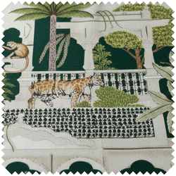 Animahal Emerald Fabric Swatch