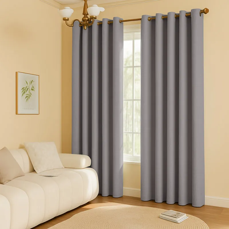 Blackout Curtains – Linen Blend Panel Pair 7 Blackout Curtains – Linen Blend Panel Pair