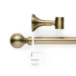 Curtain Rods – Ashton Metal Eyelet Bay Pole