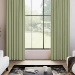 Office Curtains – Saffron Apple