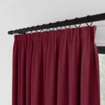 Office Curtains – Saffron Crimson Blackout