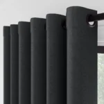 Office Curtains – Saffron Ebony