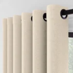 Office Curtains – Saffron Linen